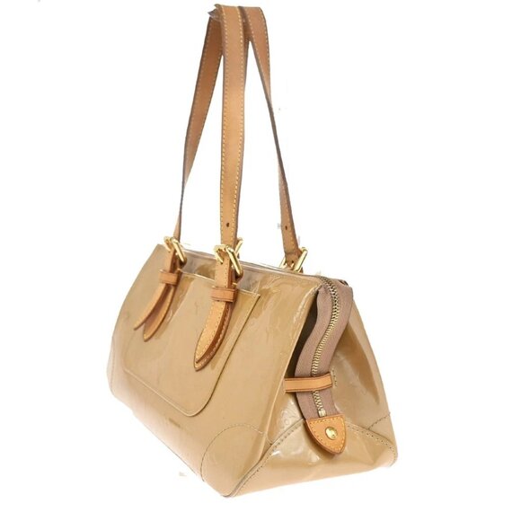 LOUIS VUITTON Rosewood Avenue Shoulder Bag Monogram Vernis Beige 318-082025 - Picture 3 of 16